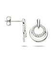 Zilver Gerhodineerd Oorknoppen Zirkonia 1333801 - PansiteNederland.nl