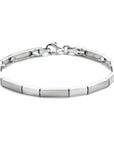 Zilver Gerhodineerd Armband 4,3 Mm 19 Cm Poli/Mat 1333837 - PansiteNederland.nl