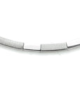 zilver gerhodineerd collier 4,3 mm 43 cm poli/mat 1333838 - PansiteNederland.nl