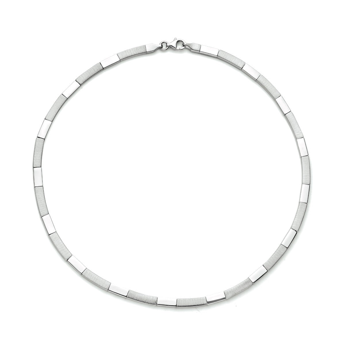 Fantasy Collection Collier 4,3 mm 43 cm poli/mat zilver