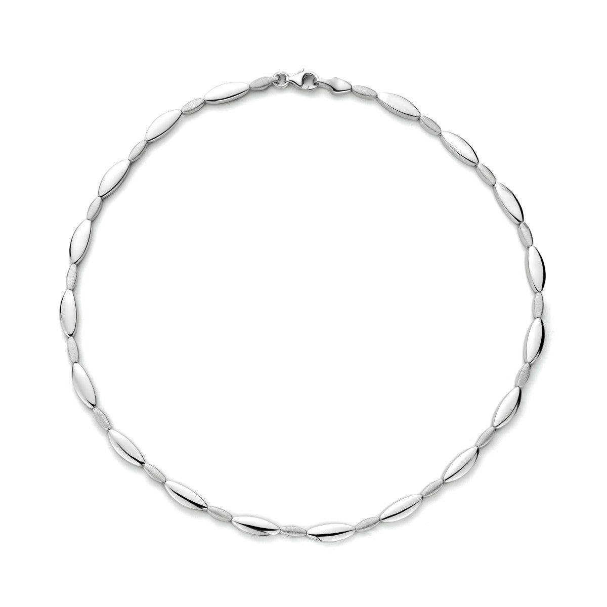Fantasy Collection Collier 5,2 mm 43 cm poli/mat zilver