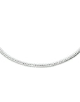 zilver gerhodineerd collier slang plat 1,7 mm 40 + 5 cm 1333850 - PansiteNederland.nl