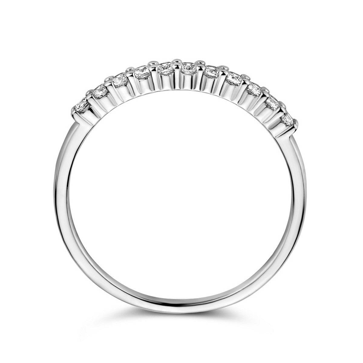 Fantasy Collection Aanschuifring zirkonia zilver