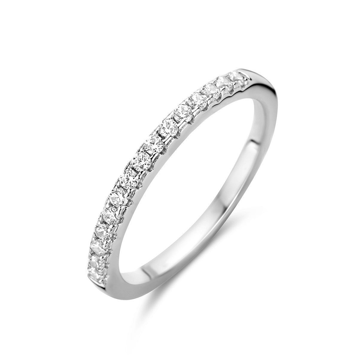 Fantasy Collection Aanschuifring zirkonia zilver