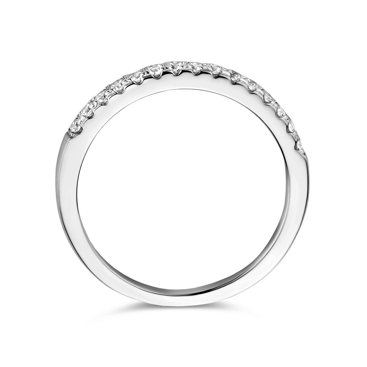 Fantasy Collection Aanschuifring zirkonia zilver