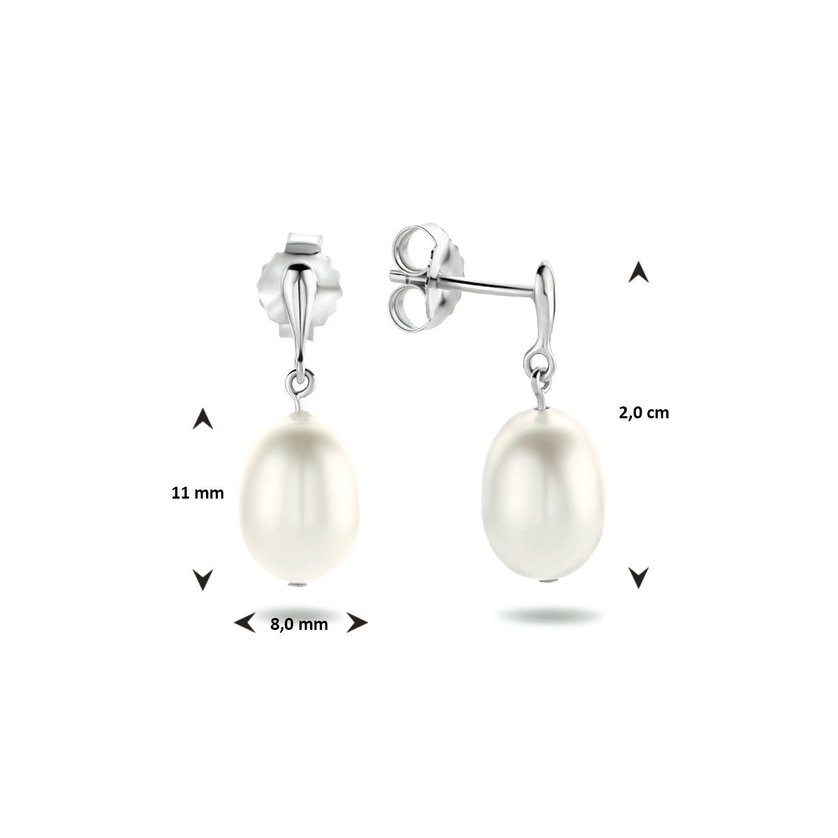 Oorhangers parel - PSN1333910 - PansiteNederland.nl