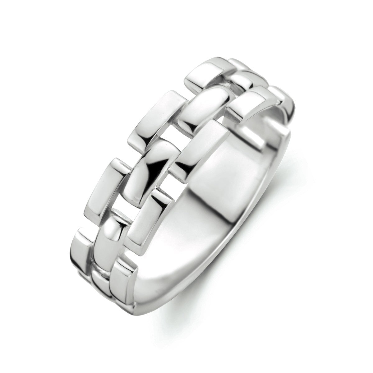 Fantasy Collection Ring schakel zilver