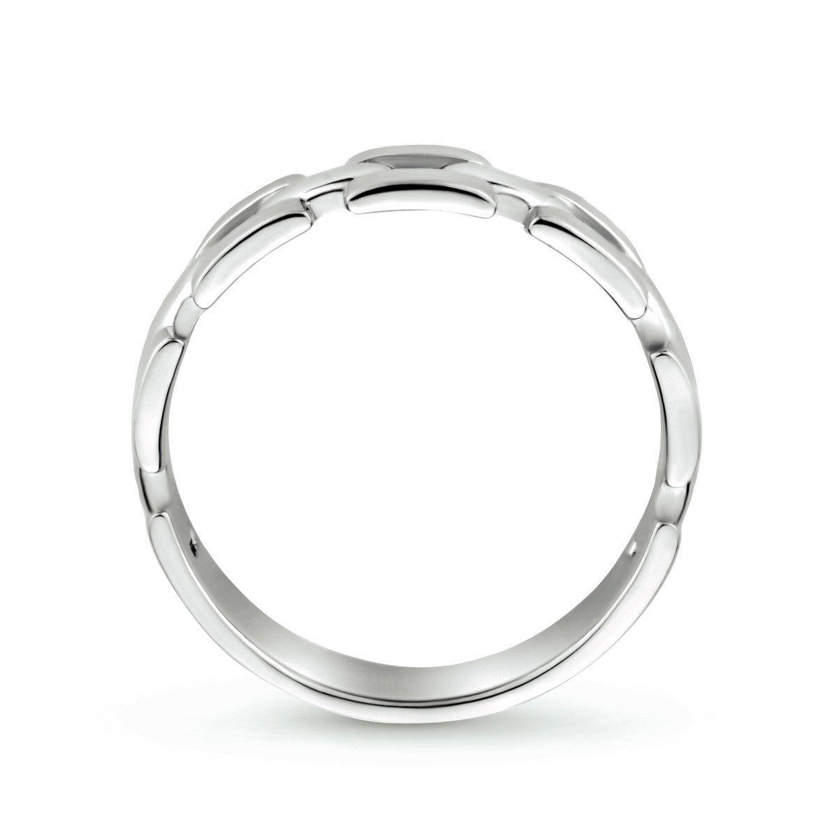 Fantasy Collection Ring schakel zilver