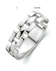 Gerhodineerd Zilver Ring Schakel 1334001 - PansiteNederland.nl