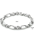Zilver Gerhodineerd Armband Anker 6,7 Mm 19 Cm 1334016 - PansiteNederland.nl
