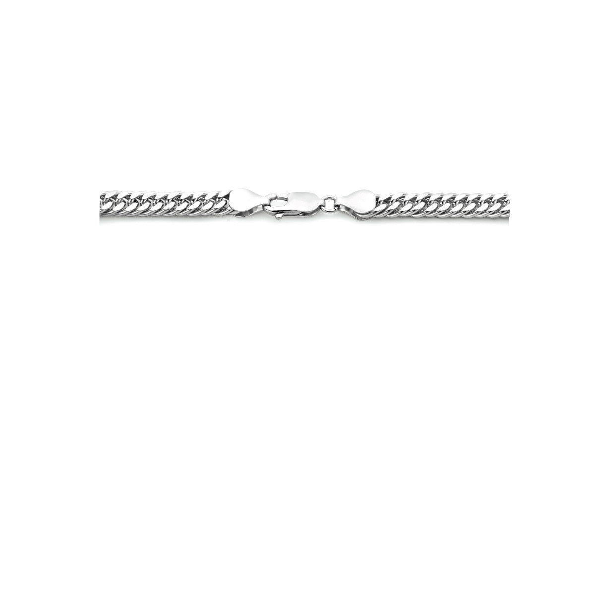 Fantasy Collection Collier geslepen gourmette zilver