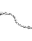 Zilver Gerhodineerd Armband Marine 7,6 Mm 19 Cm Met Groot Springslot 1334427 - PansiteNederland.nl