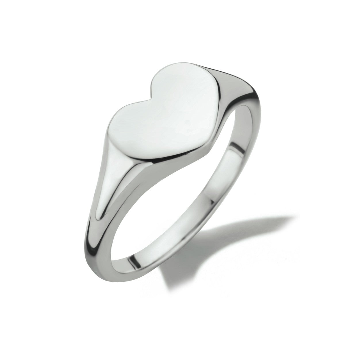 Fantasy Collection Graveerring hart zilver