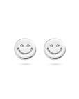 Zilver Gerhodineerd Oorknoppen Smiley 1334682 - PansiteNederland.nl