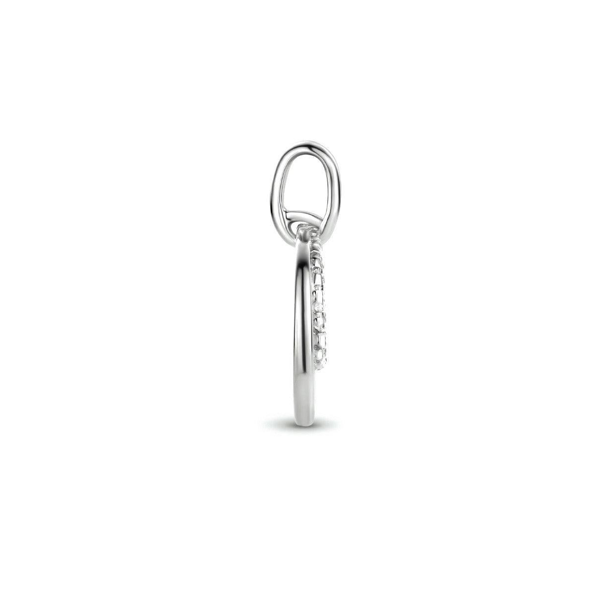 Fantasy Collection Hanger rondjes zirkonia zilver