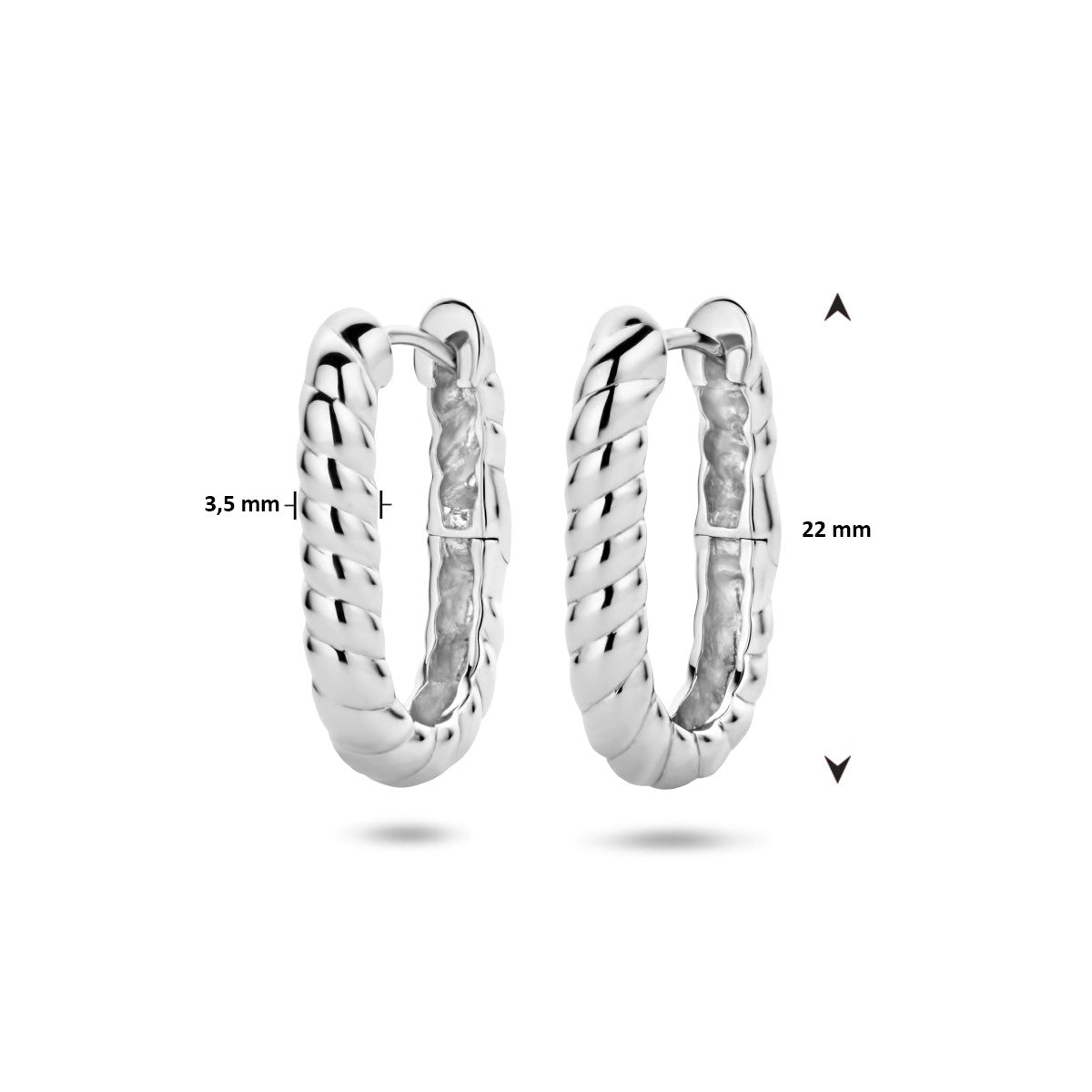 Fantasy Collection Oorbellen zilver