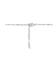 zilver gerhodineerd collier infinity zirkonia 41 + 4 cm 1334813 - PansiteNederland.nl