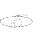Zilver Gerhodineerd Armband Rondjes 16 + 2,5 Cm 1334814 - PansiteNederland.nl