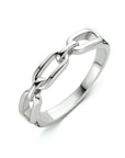 Gerhodineerd Zilver Ring Schakel 1334861 - PansiteNederland.nl