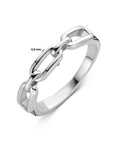 Gerhodineerd Zilver Ring Schakel 1334861 - PansiteNederland.nl