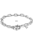 Zilver Gerhodineerd Armband Marine 5,8 Mm 19 Cm Met Groot Springslot 1334869 - PansiteNederland.nl