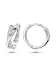Zilveren klapoorringen zirkonia 1334895 - PansiteNederland.nl