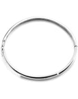 Zilver Gerhodineerd Bangle Zirkonia 9,5 X 61 Mm 1334906 - PansiteNederland.nl