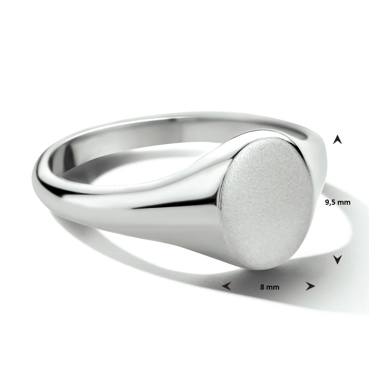 Fantasy Collection Graveerring ovaal zilver - PSN1334517
