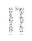 Zilver Gerhodineerd Oorhangers Zirkonia 1335384 - PansiteNederland.nl