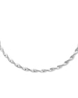 zilver gerhodineerd collier 2,7 mm 42 + 3 cm 1335431 - PansiteNederland.nl