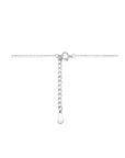 zilver gerhodineerd collier parel 41 + 4 cm 1335946 - PansiteNederland.nl