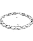 Zilver Gerhodineerd Armband 7,0 Mm 19 Cm 1336005 - PansiteNederland.nl
