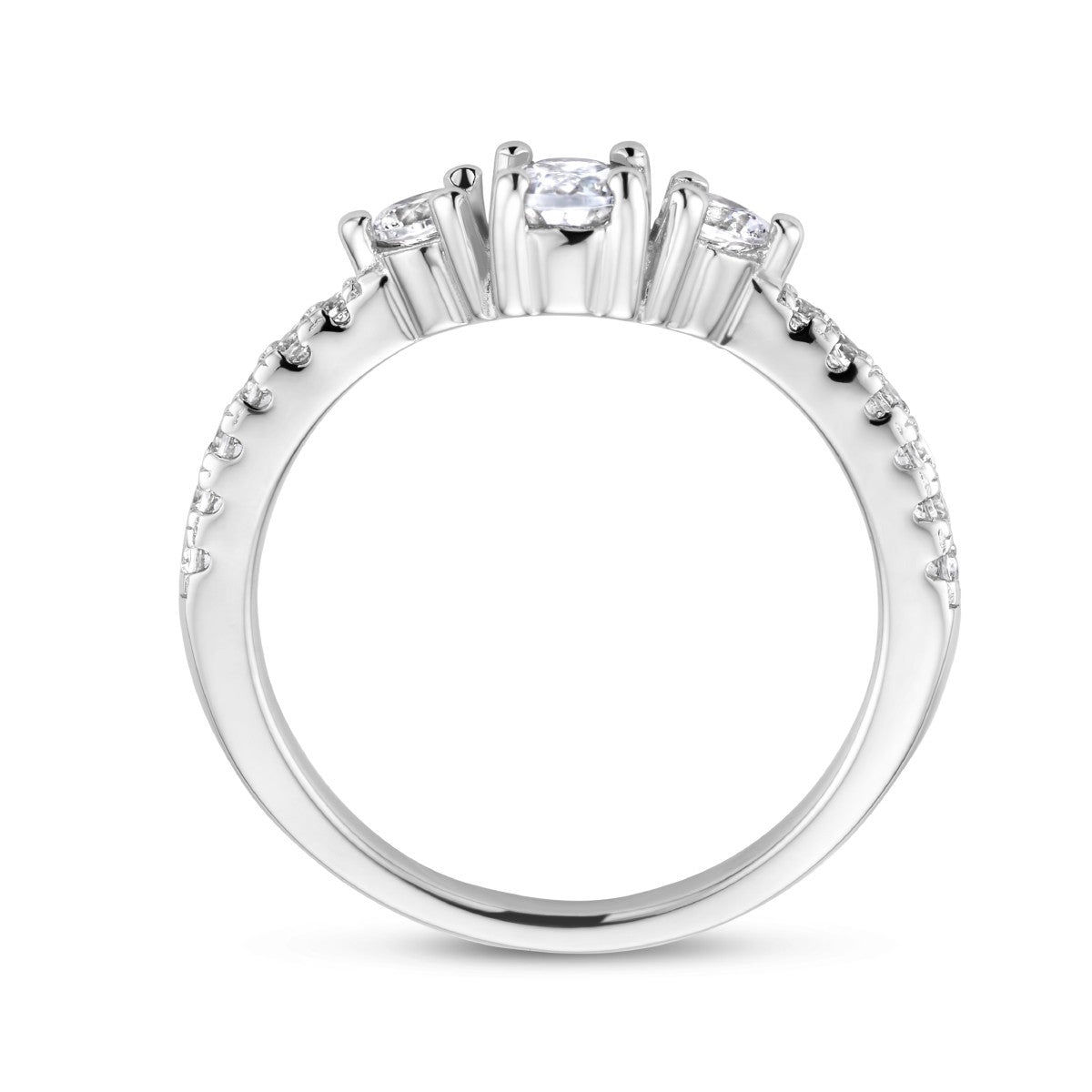 Fantasy Collection Ring zirkonia zilver