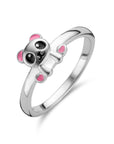 Gerhodineerd Zilver Ring Panda 1336201 - PansiteNederland.nl