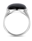 Zileren ring onyx gerhodineerd - 1336323, exclusief en kwalitatief hoogwaardig. Ontdek nu!