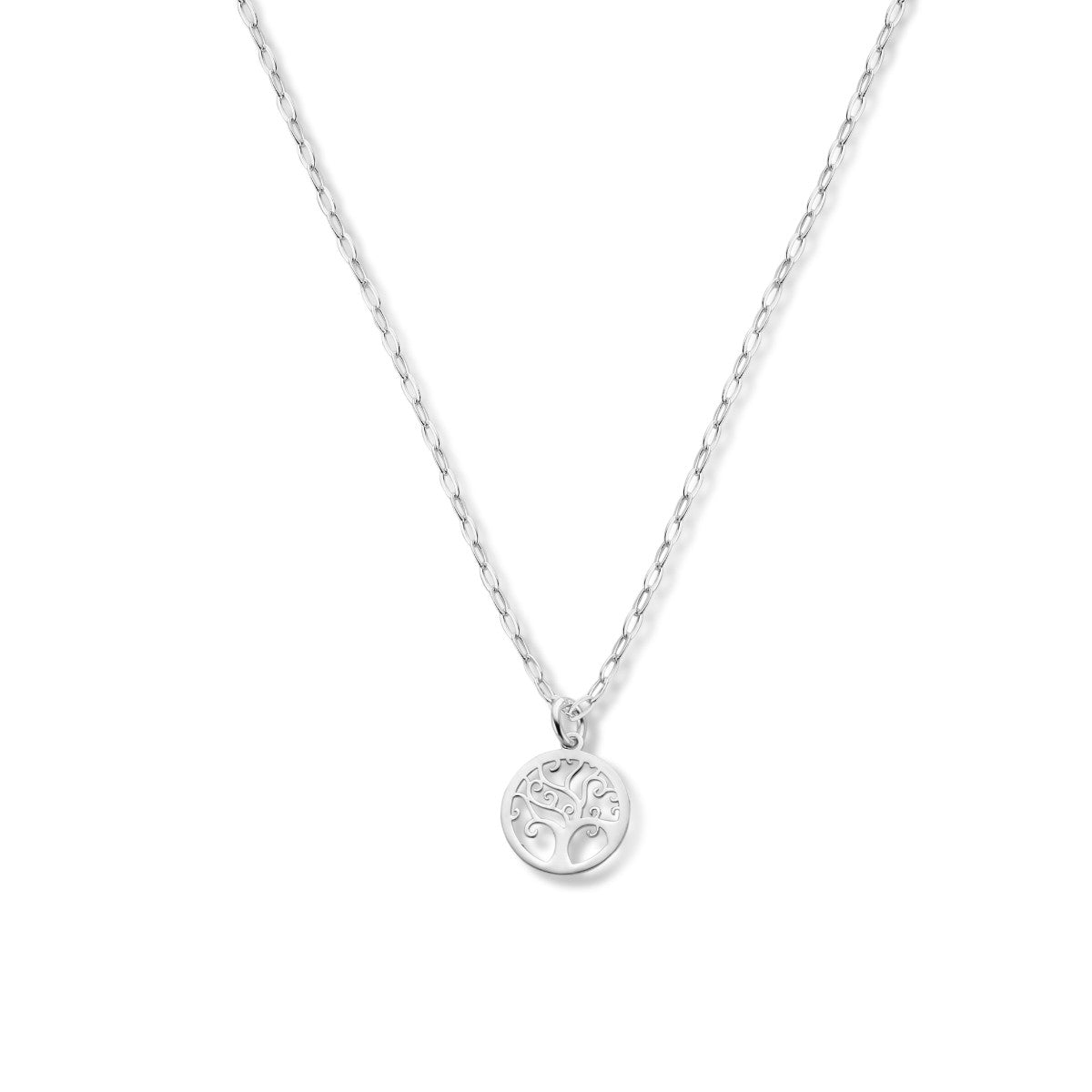 Fantasy Collection Collier levensboom 41 + 4 cm zilver