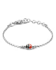 Zilver Gerhodineerd Armband Lieveheersbeestje 11 + 2 Cm 1336372 - PansiteNederland.nl