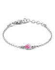 Zilver Gerhodineerd Armband Lieveheersbeestje 11 + 2 Cm 1336385 - PansiteNederland.nl