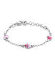 Zilver Gerhodineerd Armband Lieveheersbeestje 11 + 2 Cm 1336388 - PansiteNederland.nl