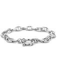 Zilver Gerhodineerd Armband Marine Met Groot Springslot 7,1 Mm 19 Cm 1336494 - PansiteNederland.nl