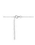 zilver gerhodineerd collier hart hondenpoot 41 + 4 cm 1336508 - PansiteNederland.nl
