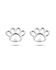 Zilveren oorknoppen hondenpoot - PSN1336511