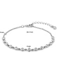 Zilver Gerhodineerd Armband Zirkonia 16 + 3 Cm 1336726 - PansiteNederland.nl