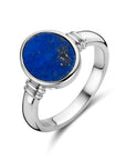 Gerhodineerd Zilver Ring Lapis 1336860 - PansiteNederland.nl