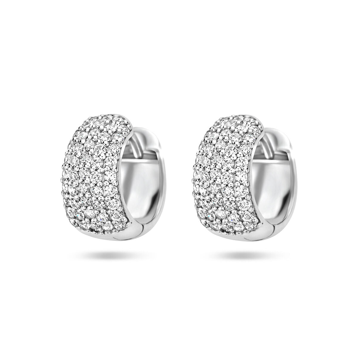 Fantasy Collection Oorbellen zirkonia zilver