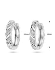 Zilveren klapoorringen zirkonia 1336956 - PansiteNederland.nl