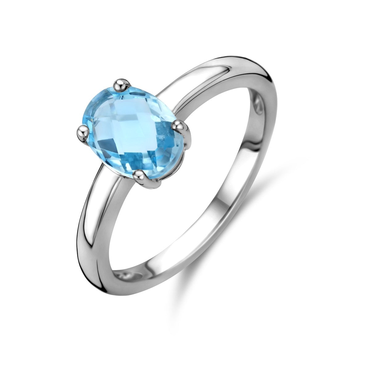 Fantasy Collection Ring blauw topaas zilver