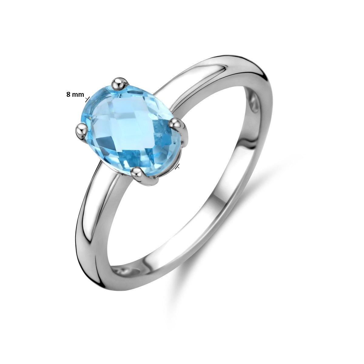 Fantasy Collection Ring blauw topaas zilver
