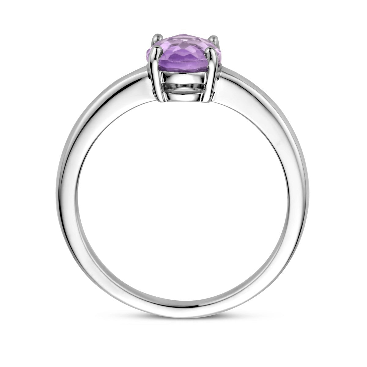 Fantasy Collection Ring amethist zilver