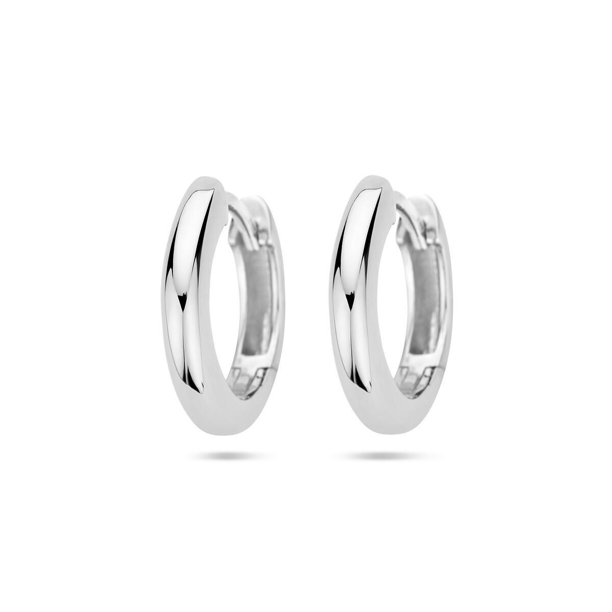 Fantasy Collection Oorbellen 2,5 mm half rond zilver